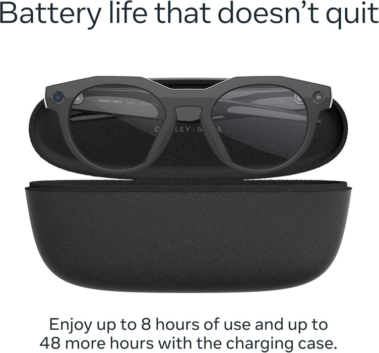 OAKLEY META HSTN BLACK CLEAR NEGRO GRADO B