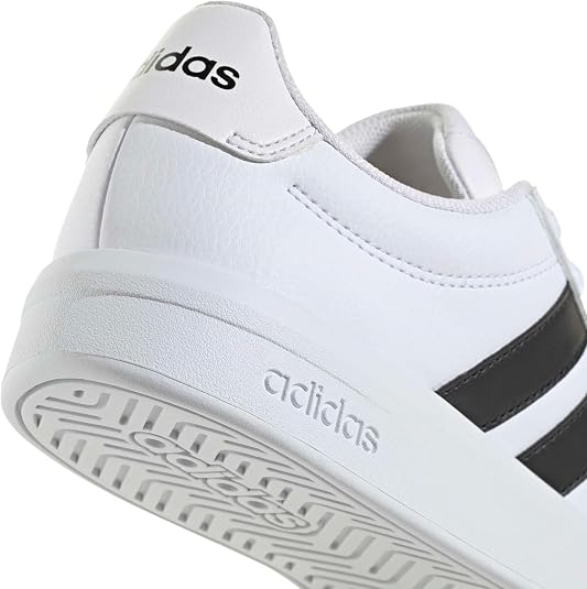 Tenis adidas Casuales Grand Court Base 3.0 Jr4616 Blanco Lisa 23.5 MX GRADO A