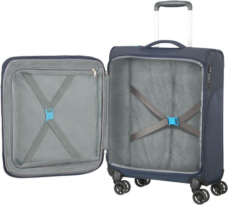 Maleta American Tourister Summerfunk Spinner 55/20 Exp TSA Azul Marino, Maleta Unisex GRADO B