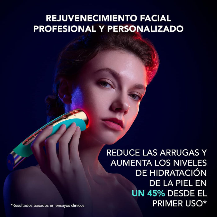 Dispositivo Antiedad Clinico FAQ 102 RF EMS LED Topaz Grado B