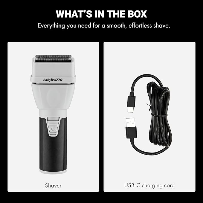 BaByliss Pro COREFX Professional Performance Double Foil Shaver GRADO B