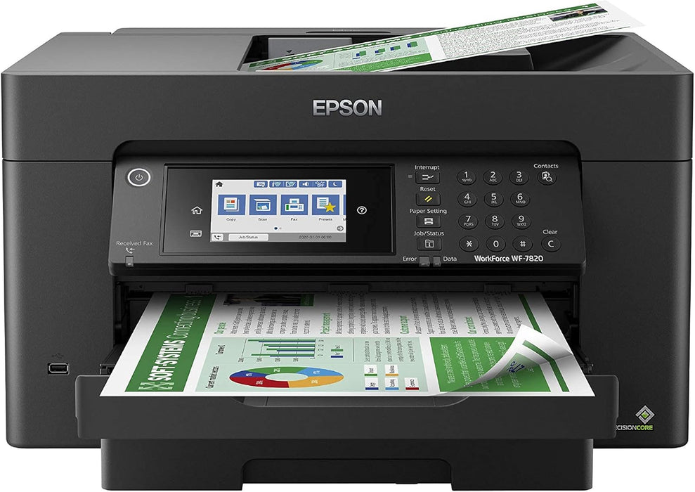Printer Epson Workforce Pro WF-7820 Wireless All-in-One GRADO B