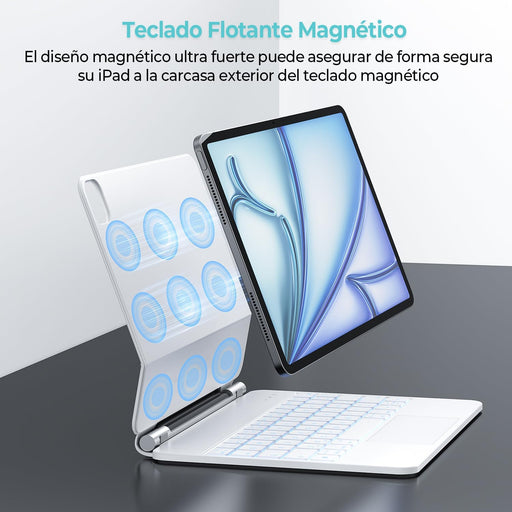 MAGIC KEYBOARD APPLE IPAD AIR E PRO 11 PULGADAS GRADO A - TiendaKomet México
