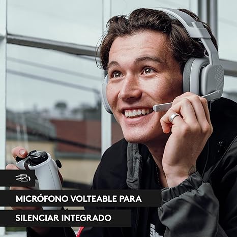 Audífonos Gamer Logitech Astro A10 Gen 2 para PS5, PC, Mac, Switch y Xbox | Color Gris | Grado B