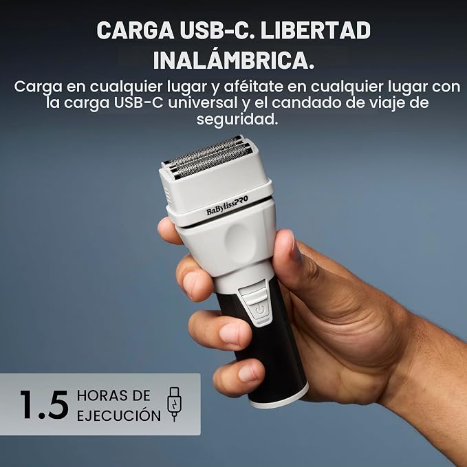 BaByliss Pro COREFX Professional Performance Double Foil Shaver GRADO B
