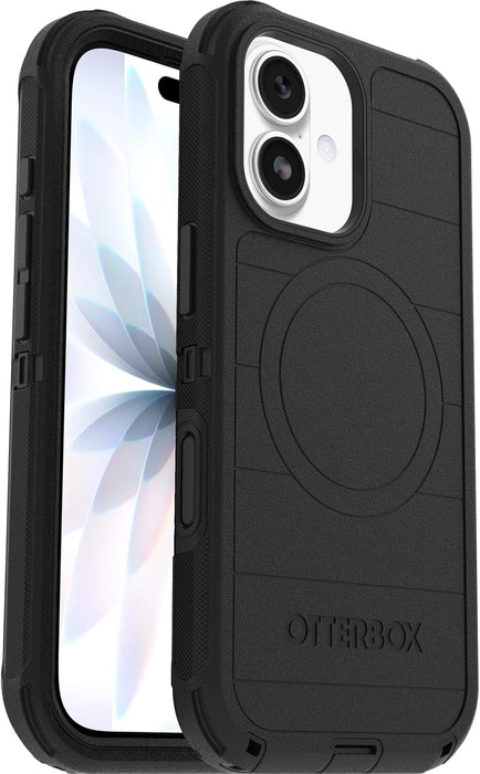OtterBox - Funda para iPhone 17 Defender Pro Series, Color Negro, Resistente, Resistente y Duradera, a presión en MagSafe GRADO B
