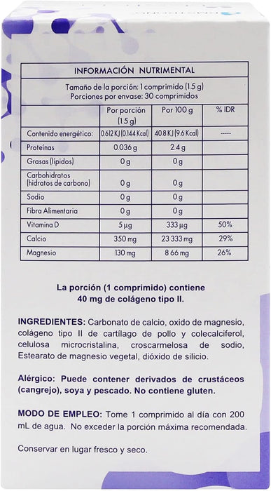Tesiflex comp. de 40 mg. caja con frasco c/31 GRADO B