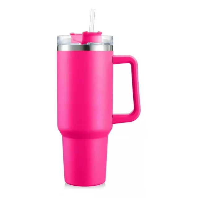VASO TéRMICO PORTáTIL DE ACERO INOXIDABLE 40OZ CON CALOR/FRí GRADO B