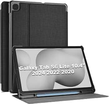 Funda Compatible con Samsung Galaxy Tab S6 Lite (10.4") Modelos 2024 / 2022 / P610/P613/P619 Espacio para S-Pen | Grado B
