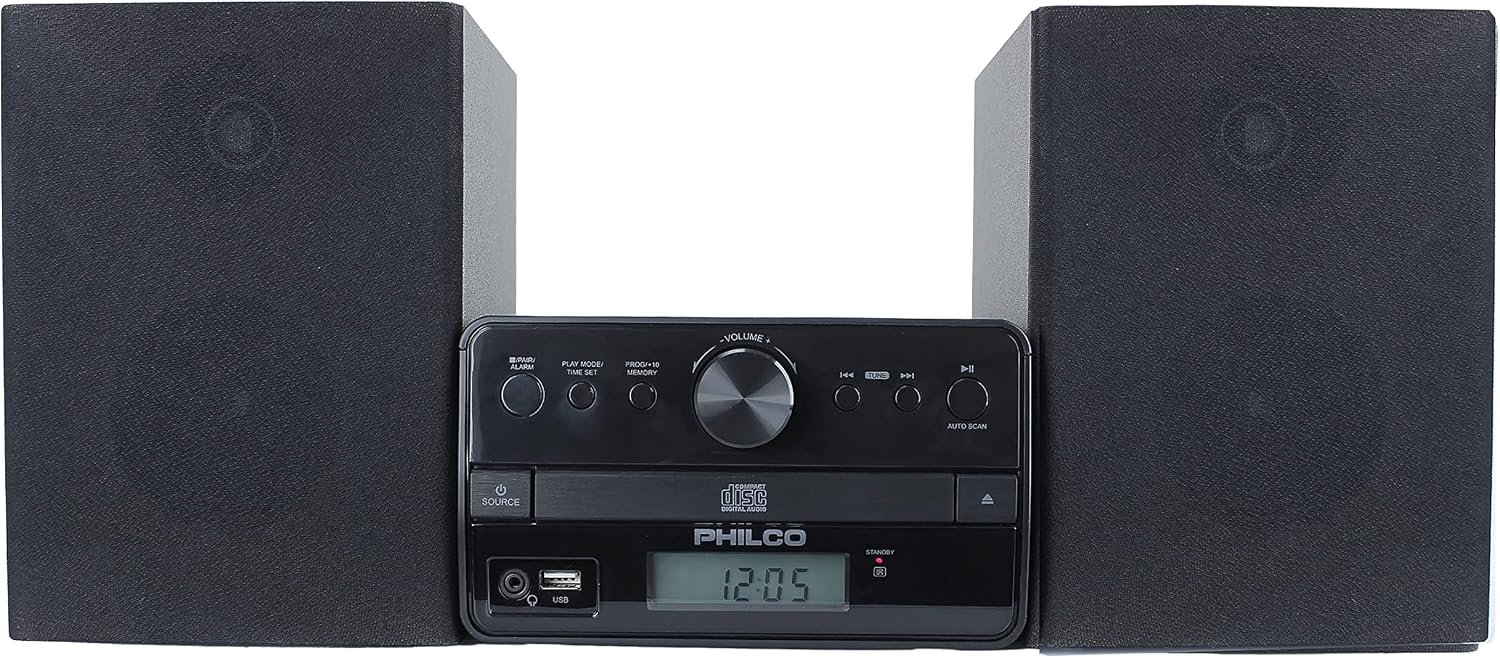 Minicomponente Philco Pes-3550 Con Reproductor De Cd, Bluetooth Y Radio Fm Digital GRADO A