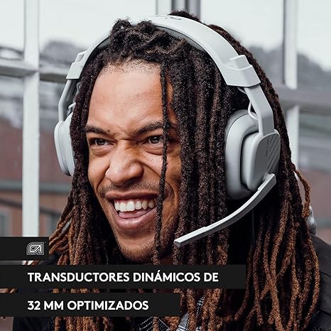 Audífonos Gamer Logitech Astro A10 Gen 2 para PS5, PC, Mac, Switch y Xbox | Color Gris | Grado B