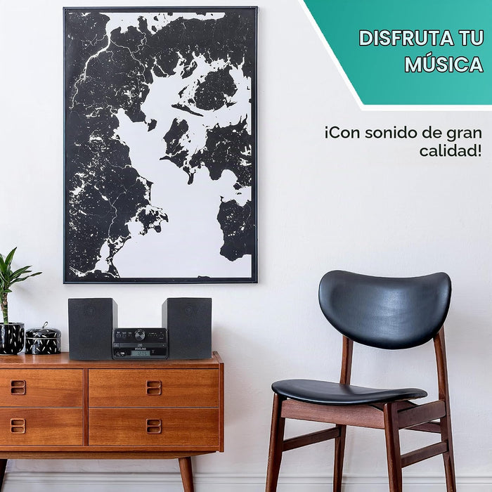 Minicomponente Philco Pes-3550 Con Reproductor De Cd, Bluetooth Y Radio Fm Digital GRADO A