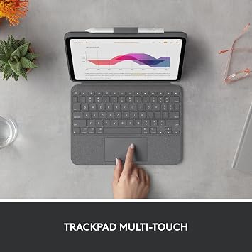 Funda Teclado Logitech Touch iPad Pro 11 1ra, 2da, 3ra Gen GRADO B