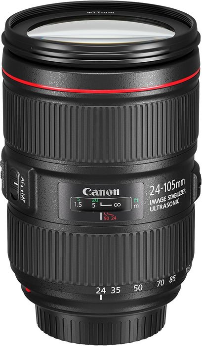 Lente Canon Ef 24-105 Mm F/4 Is Usm De Zoom Para Cámara GRADO B