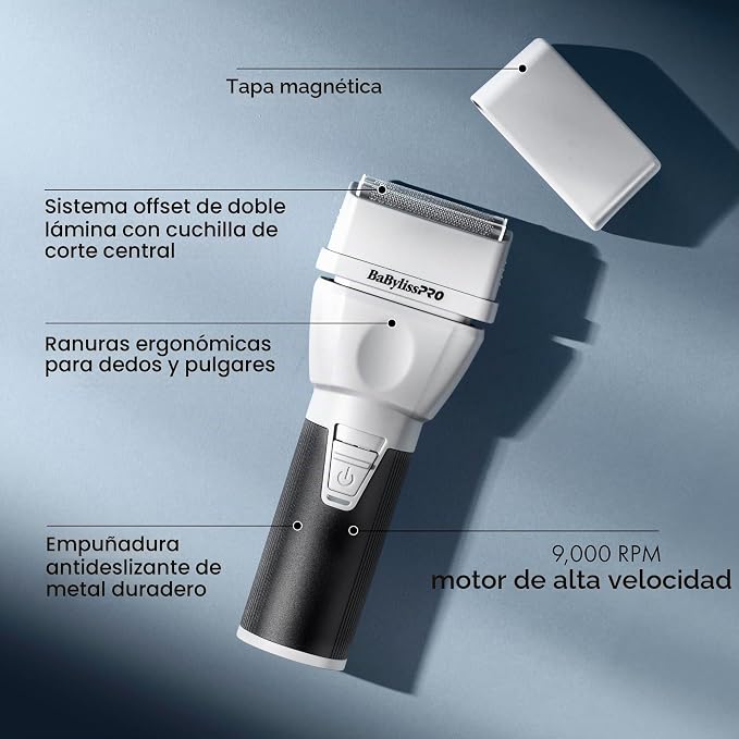 BaByliss Pro COREFX Professional Performance Double Foil Shaver GRADO B