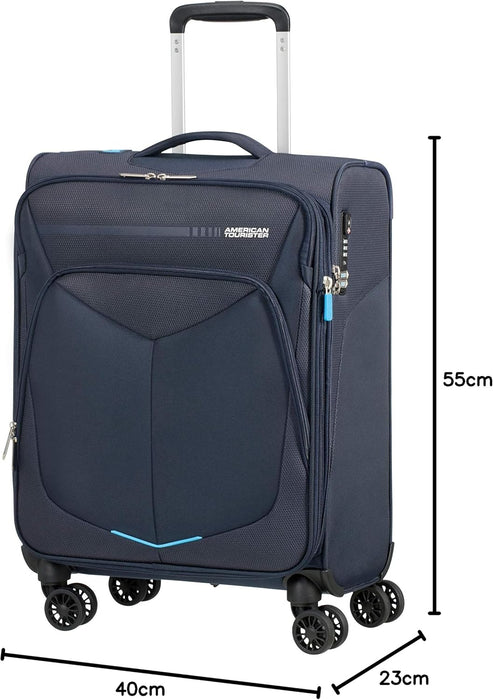 Maleta American Tourister Summerfunk Spinner 55/20 Exp TSA Azul Marino, Maleta Unisex GRADO B