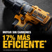 TALADRO ATORNILLADOR INALAMBRICO DE 13MM DEWALT DCD7771D2 20 V 2 BATERIAS DE 2AH ACCESORIO CON ESTUCHE DE PLASTICO 1 GRADO A - TiendaKomet México