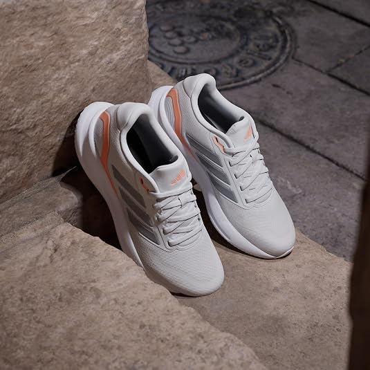 Tenis adidas Casuales Runfalcon 5 Mujer Jq9401 Blanco Lisa 24 Mx GRADO A
