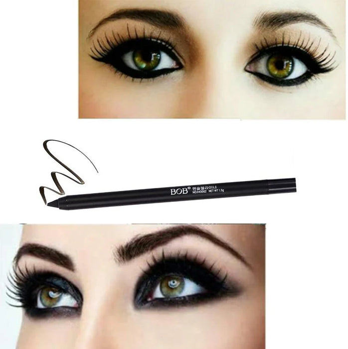 BOB COSMETICS KEEN BLACK PENCIL GEL LINER 3D | DELINEADOR DE GEL | NEGRO INTENSO | GRADO A