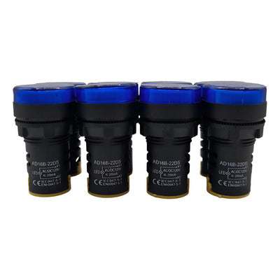 FOCO PILOTO LED 16MM AZUL