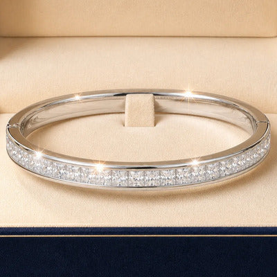 Pulsera Corazón Ajustable Color Plateado para Mujer (Genérica) | Grado B