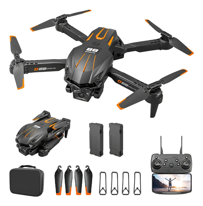 OURLIFE OURLIFE FÁBRICA DRON D88 NEGRO D88 NEGRO 3.0 BLACK 2.4 GHZ 2 8K GRADO B