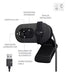 LOGITECH BRIO 100 WEBCAM FULL HD 1080P TAPA RIGHTLIGHT NEGRO - TiendaKomet México