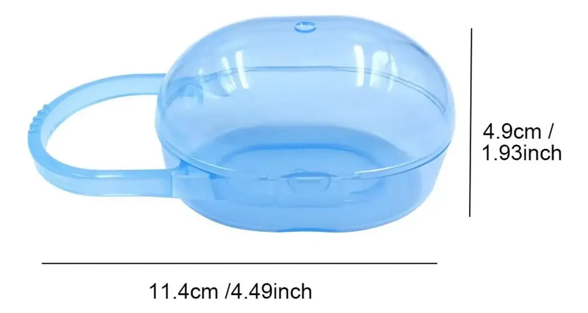 ESTUCHE PARA GUARDAR CHUPETE PARA BEBÍ©S PORTACHUPETES 2PZ GRADO A