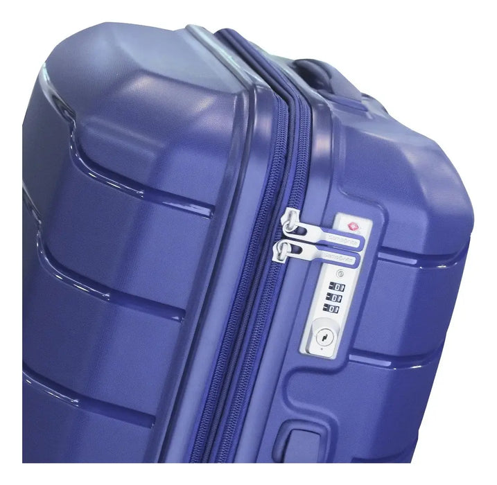 MALETA GRANDE RÃ­GIDA SAMSONITE OCTOLITE UNISEX ADULTOS AZUL LISO GRADO B