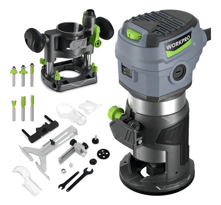 ROUTER DE MANO WORKPRO 780W 30000 RPM 2 BASES GRADO B