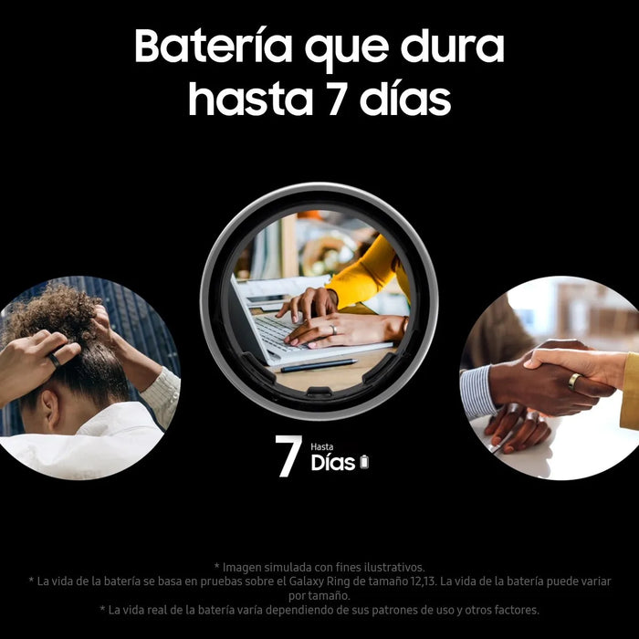 SAMSUNG GALAXY SMART RING NEGRO TALLA 13 TRANSPARENTE NA NEGRO NEGRO GRADO B - TiendaKomet México