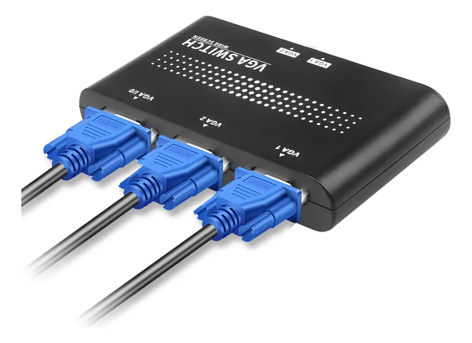 CONMUTADOR 2 EN 1 SWITCH DIVISOR MONITOR VGA - BIDIRECCIONAL GRADO B