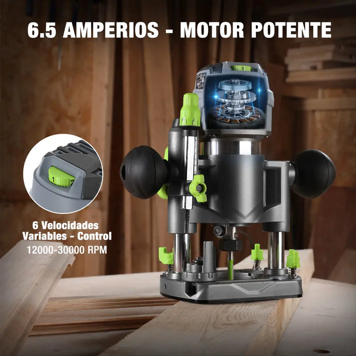 ROUTER DE MANO WORKPRO 780W 30000 RPM 2 BASES GRADO B