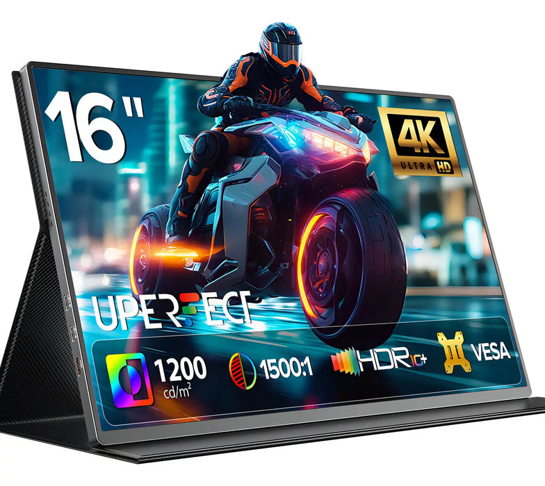 Uperfect Monitor Portatil 16 2.5k 144hz Pc Gamer Pantalla GRADO B
