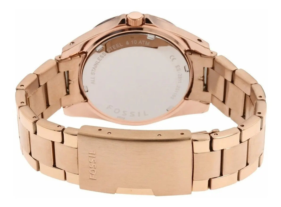 RELOJ FOSSIL PARA MUJER EN ORO ROSA ES2811   |  GRADO A