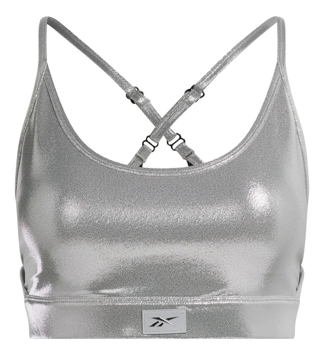 LUX CHROME STRAPPY BRA REEBOK ADULTO MUJER GRIS LISO M GRADO B