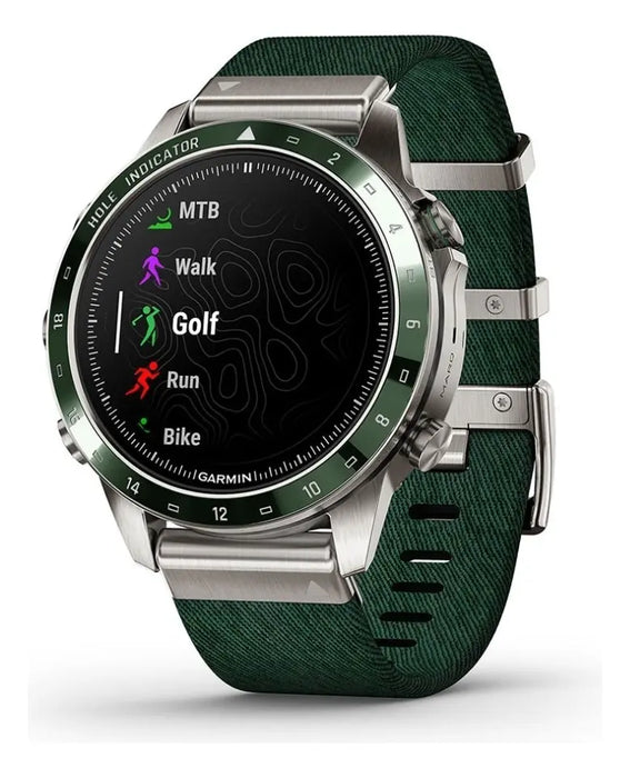 Reloj Garmin Marq Golfer (gen 2) Verde GRADO A (NUEVO SELLADO)