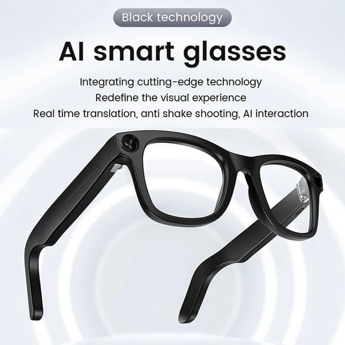 Lentes Inteligentes con Cámara AI y Filtro de Luz Azul GRADO B