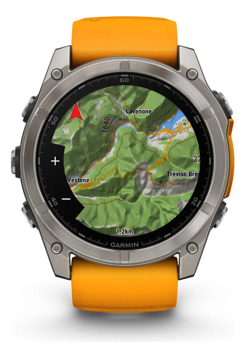 monitor garmin fénix 8 47mm amoled safiro titanio GRADO A