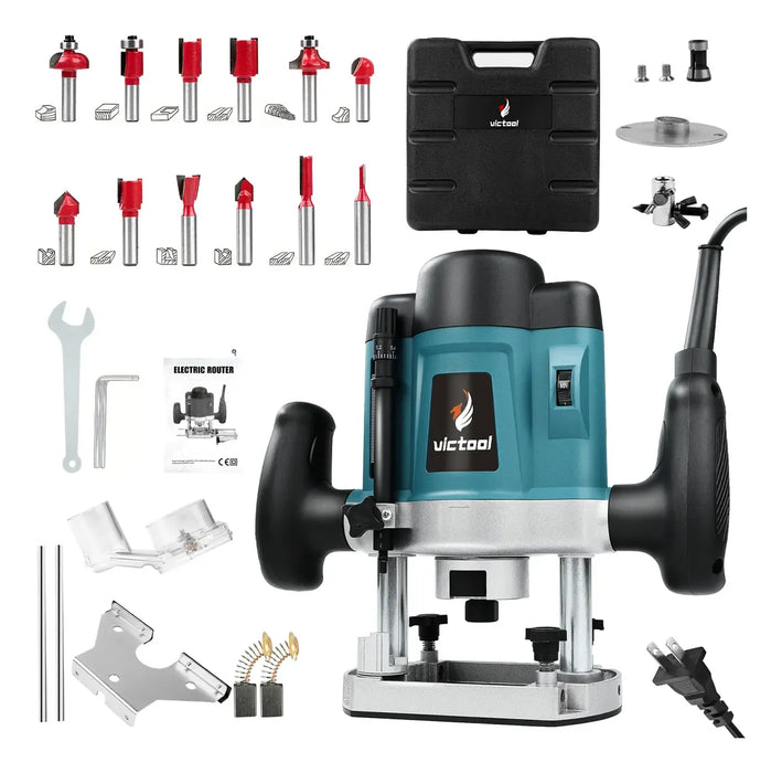 ENRUTADOR/RECORTADOR ELÉCTRICO PARA MADERA MULTIFUNCIÓN 110V GRADO B