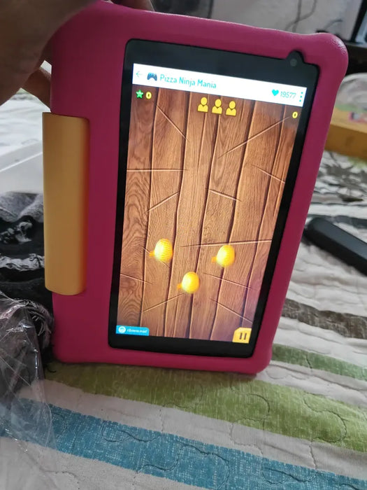TABLET MODERNESS TK707 PARA NIÑOS DE 7 CON 32GB Y ANDROID 12 ROSA