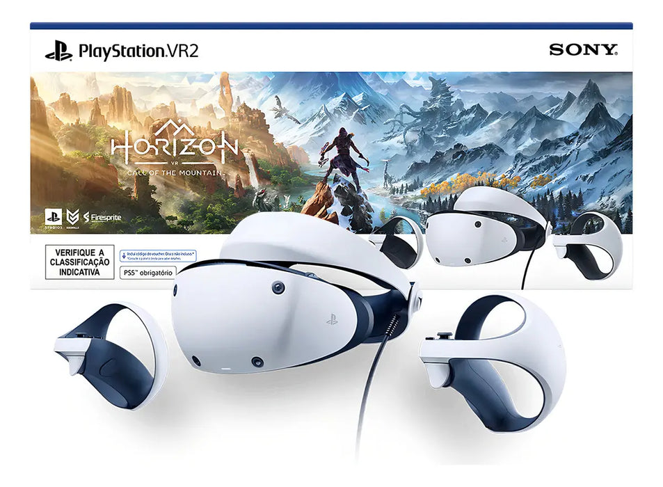 Casco Y Control Sony Playstation Vr2 Horizon Call Mountain Color Blanco GRADO B