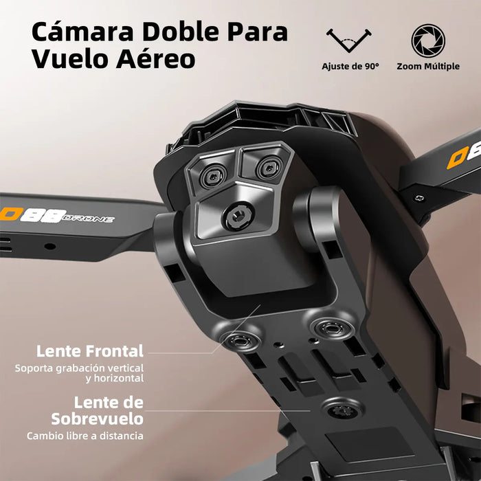 OURLIFE OURLIFE FÁBRICA DRON D88 NEGRO D88 NEGRO 3.0 BLACK 2.4 GHZ 2 8K GRADO B
