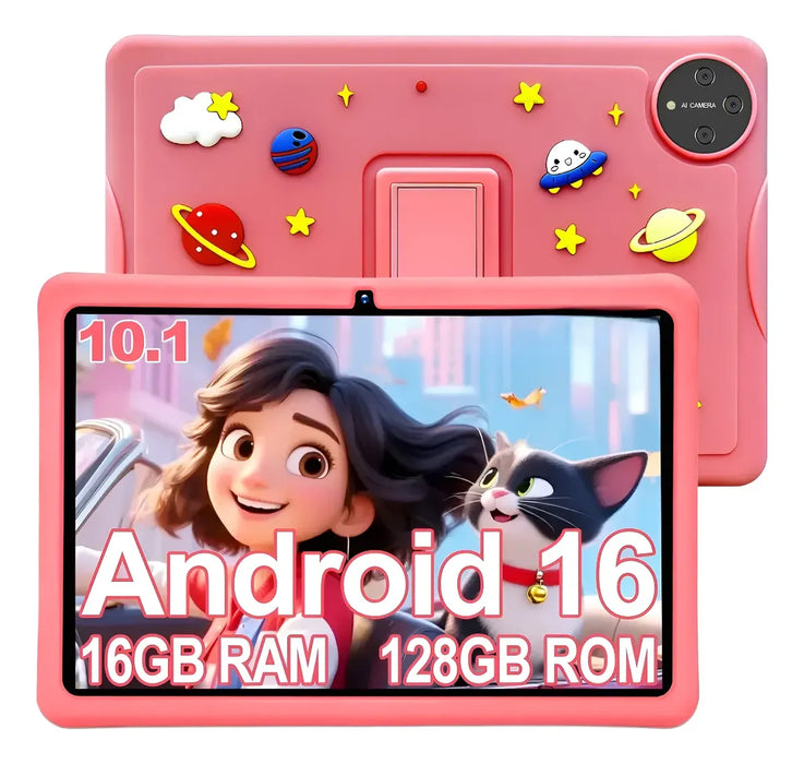TABLET INFANTIL ANDROID 14 16GB+128GB 8000 MAH 10 WIFI 6 GRADO B