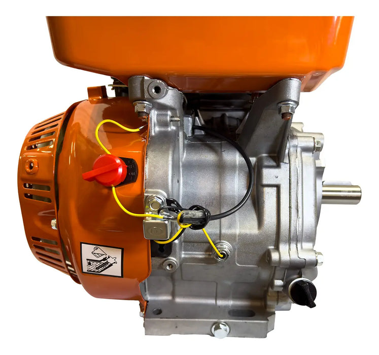 MOTOR A GASOLINA TAKASHI 13HP 4T | 389CC | ENCENDIDO MANUAL | CAJA SELLADA | GRADO B (SIN REVISAR)