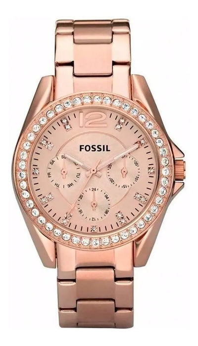 RELOJ FOSSIL PARA MUJER EN ORO ROSA ES2811   |  GRADO A