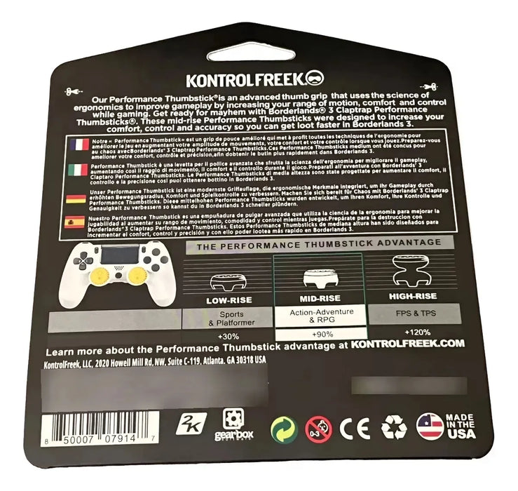 kontrolfreek borderlands 3 para playstation 4 (ps4) y ps5 2531 GRADO B - TiendaKomet México