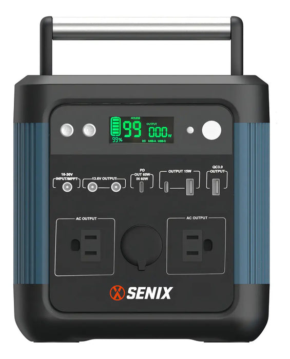 EstaciÃ³n De EnergÃ­a PortÃ¡til Senix Ps300 De 300w Con Onda Pura Y 8 Puertos GRADO B