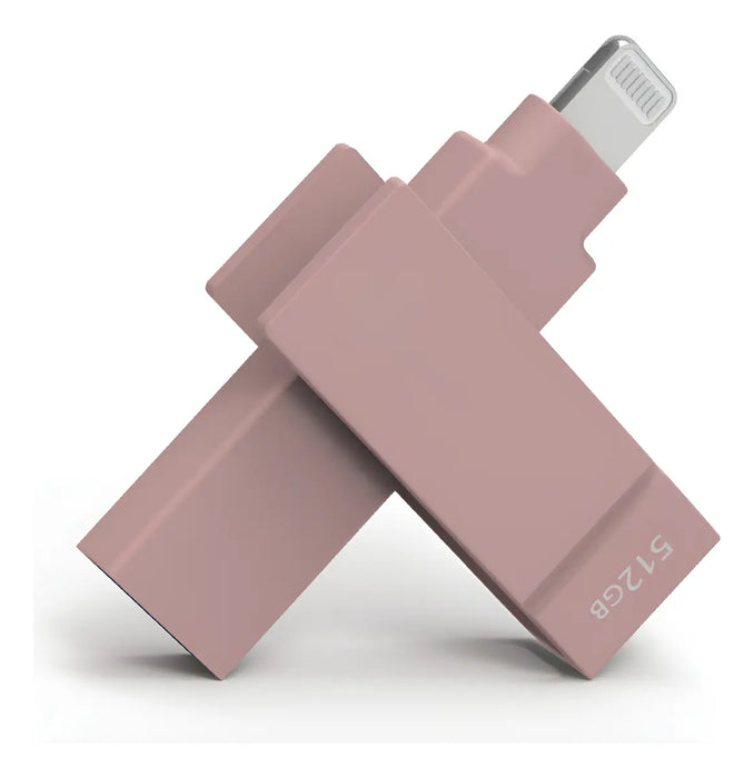 PHONEDRIVE IXFLASH PIODATA 1TB LIGHTNING/USB-A IPHONE ROSA ROSA GRADO A