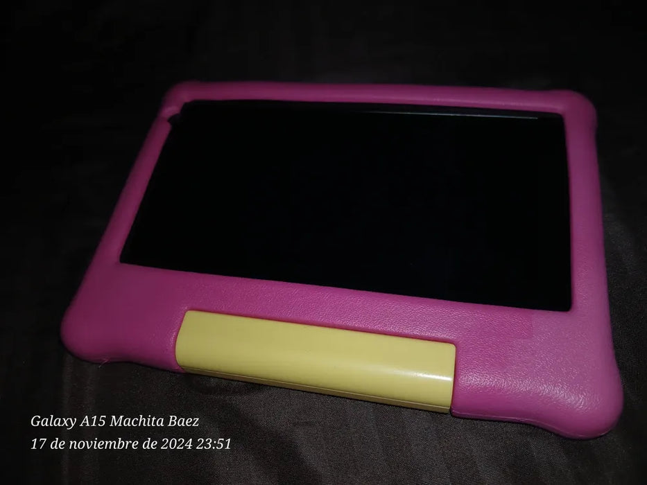 TABLET MODERNESS TK707 PARA NIÑOS DE 7 CON 32GB Y ANDROID 12 ROSA